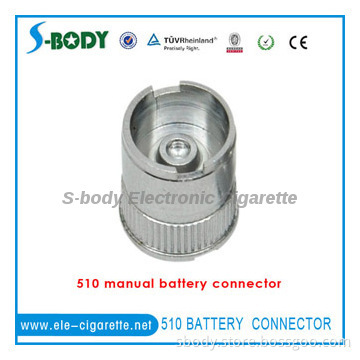 stainless steel sealed and not sealed 510 battery connector to adapter